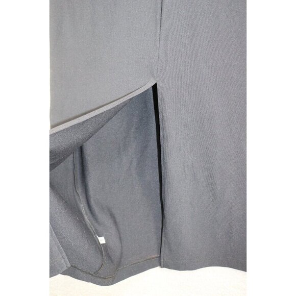 Boston Proper VTG. 3/4 Sleeve Maxi Dress-Medium-Quiet Luxury-Back Slit - Picture 9 of 11